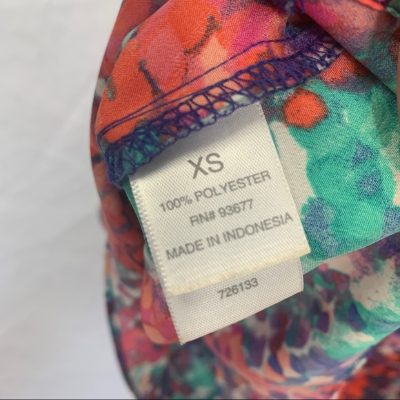 Bisou Bisou Watercolor Dotted Sleeveless Tank Top - Picture 6 of 7